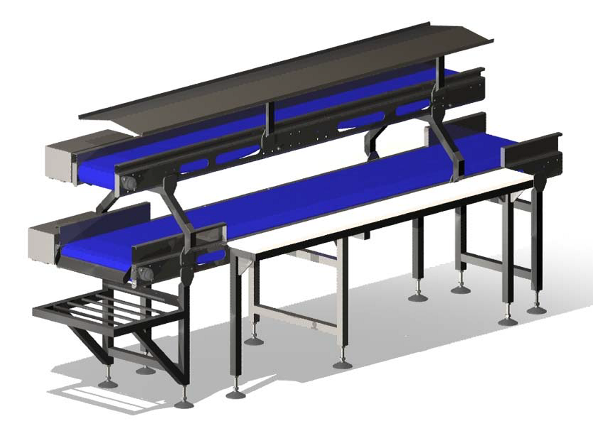 Multilayer conveyor